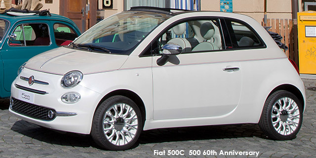 Fiat 500c 500c Twinair 500 60th Anniversary Price And Specs Auto Dealer